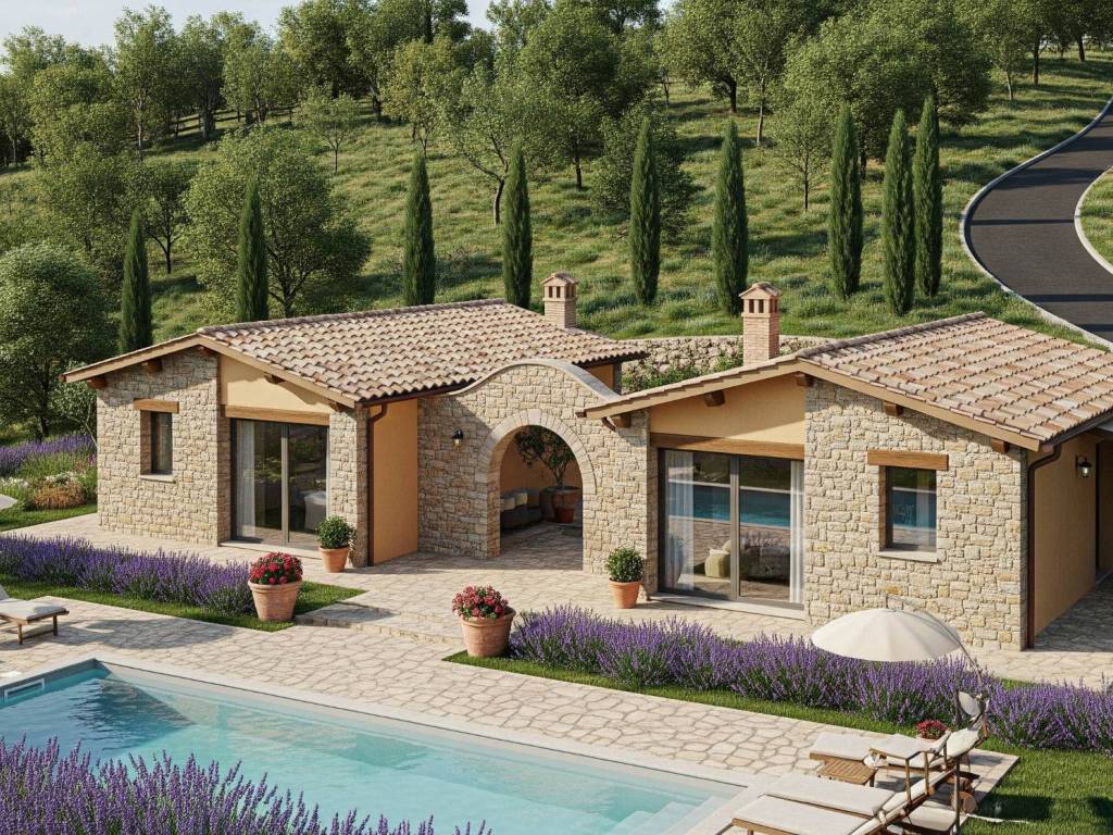 Villa a Assisi in Località Pian della Pieve - Foto 4