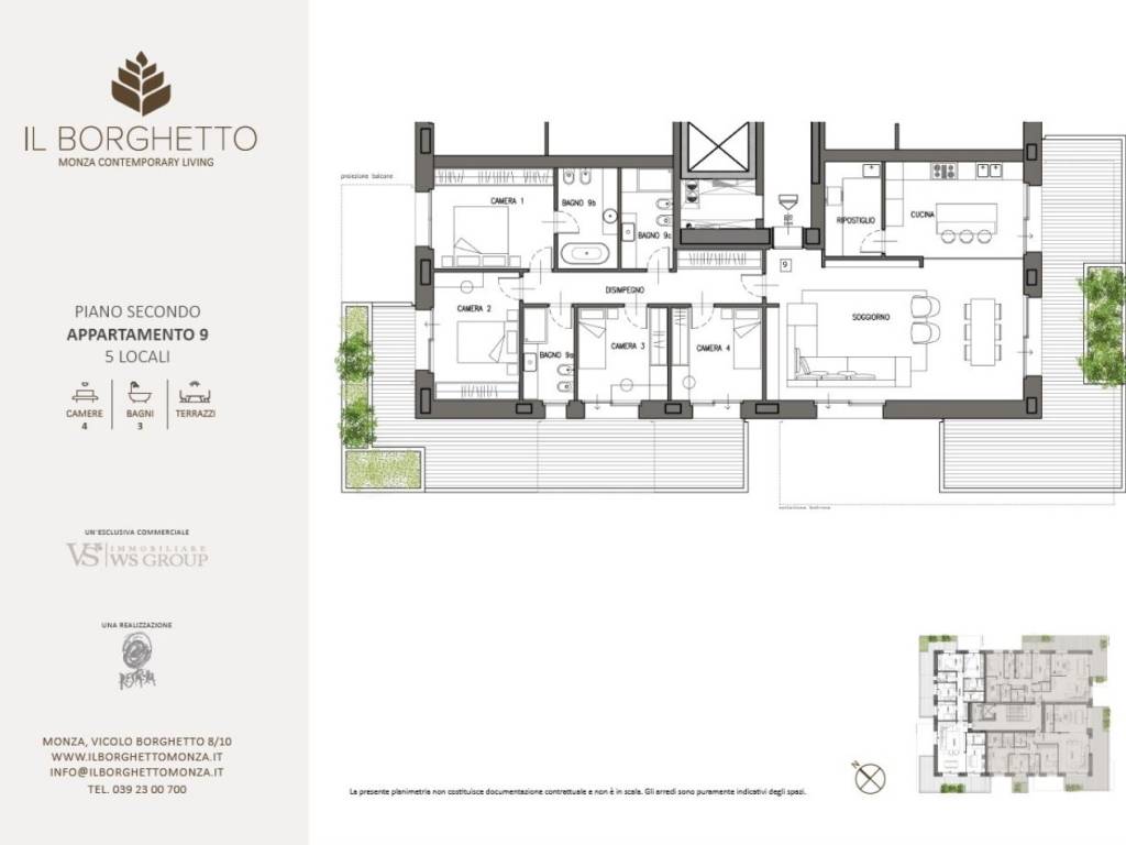 Appartamento a Monza in Vicolo Borghetto, 10 - Foto 4