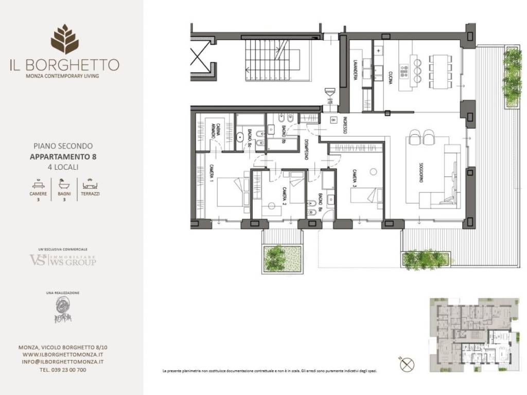 Appartamento a Monza in Vicolo Borghetto, 10 - Foto 4