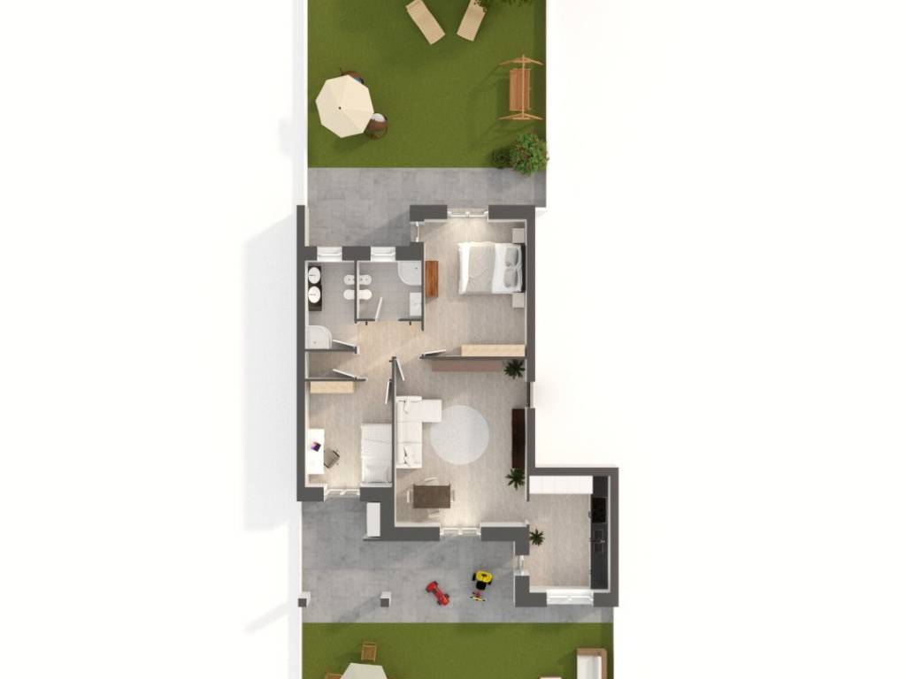 Appartamento a Grugliasco in Via Alessandro La Marmora, 116 - Foto 2