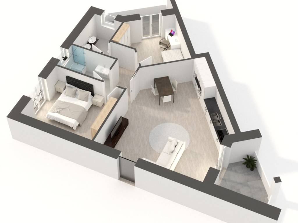 Appartamento a Grugliasco in Via Alessandro La Marmora, 116 - Foto 2