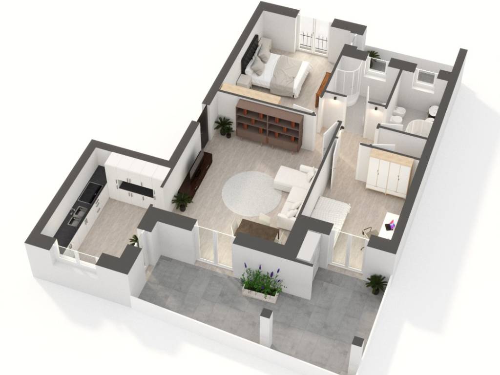 Appartamento a Grugliasco in Via Alessandro La Marmora, 116 - Foto 2