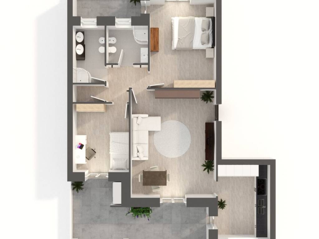 Appartamento a Grugliasco in Via Alessandro La Marmora, 116 - Foto 2