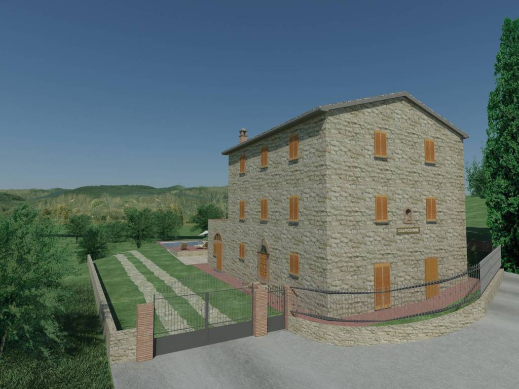 Rustico / casale a Passignano sul trasimeno in Via Colpiccione Castel Rigone, 5 - Foto 2