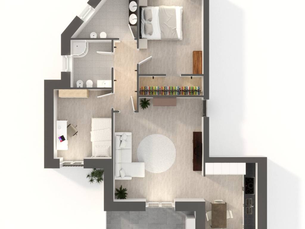 Appartamento a Grugliasco in Via Alessandro La Marmora, 116 - Foto 2