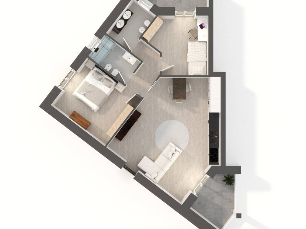 Appartamento a Grugliasco in Via Alessandro La Marmora, 116 - Foto 2