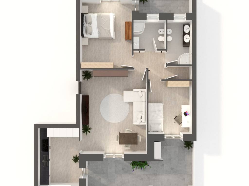 Appartamento a Grugliasco in Via Alessandro La Marmora, 116 - Foto 4