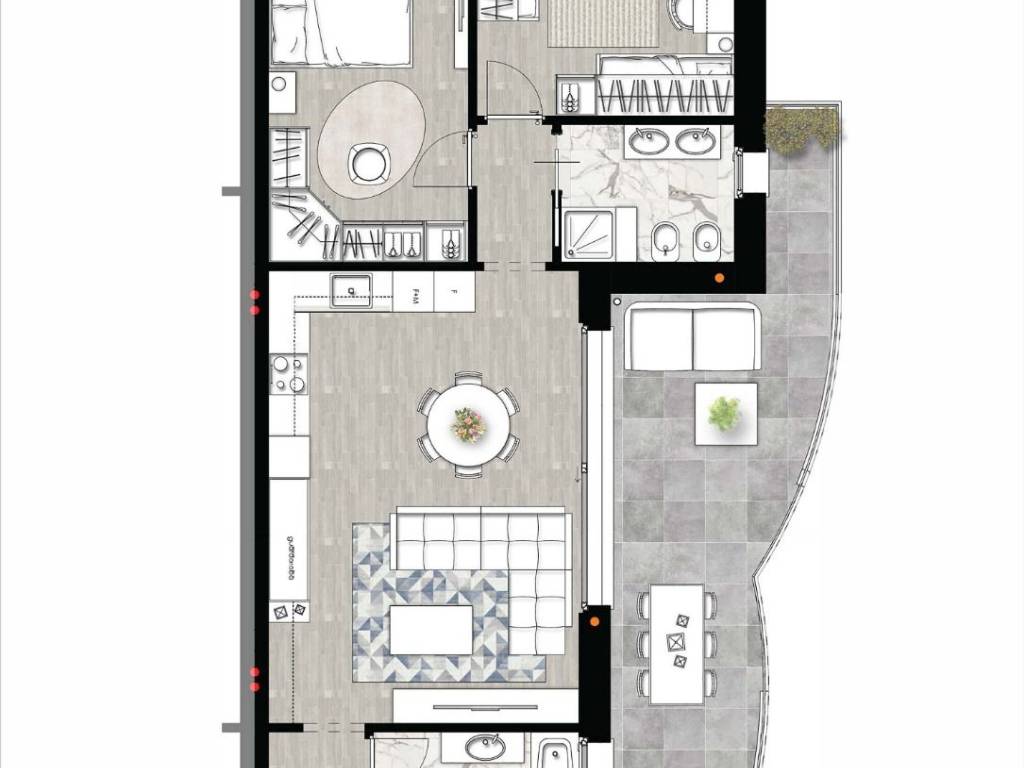 Appartamento a Origgio in Via Don Giovanni Minzoni - Foto 2