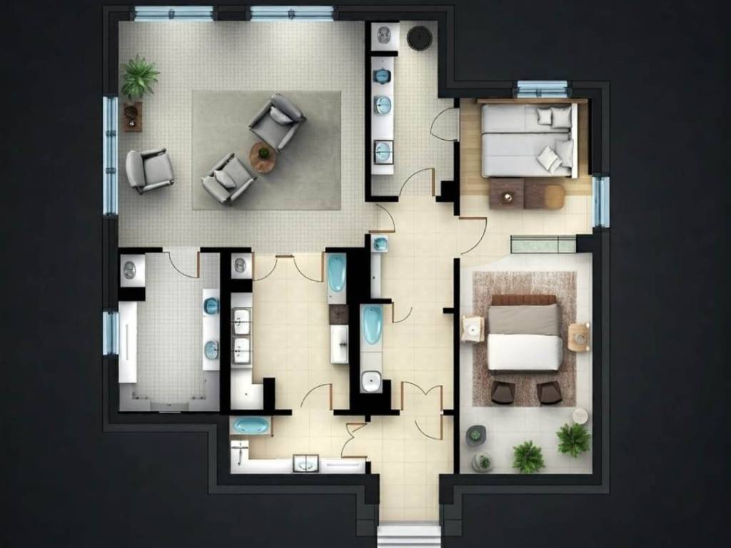 Attico / mansarda a Trapani in Corso Italia - Foto 4