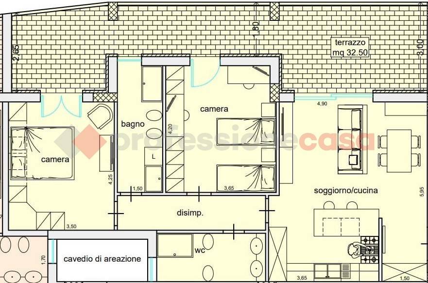 Appartamento a Roccapiemonte in Corso Mario Pagano , 31 - Foto 2