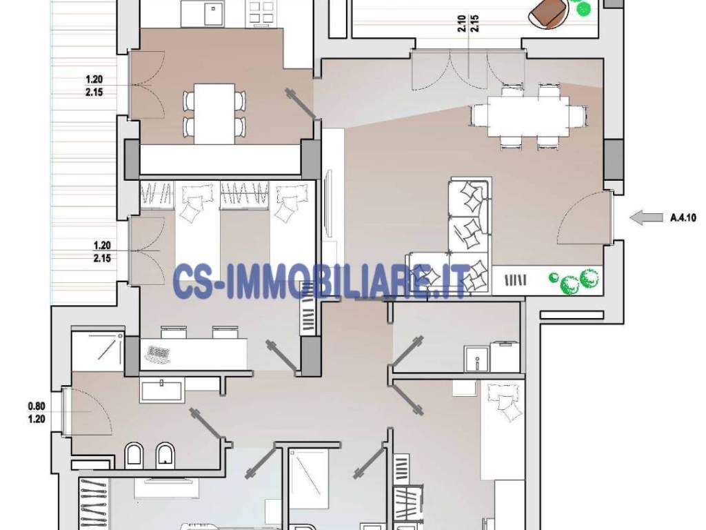 Appartamento a Potenza in Via Del Gallitello - Foto 2