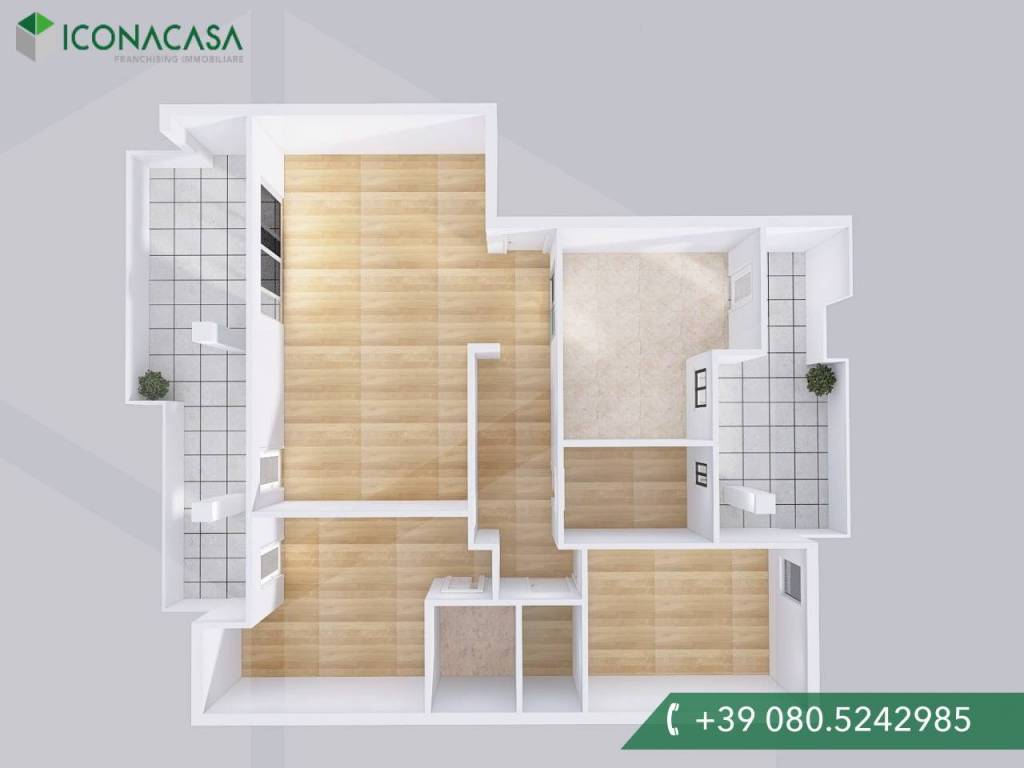 Appartamento a Bitritto in Via Padre Pio da Pietrelcina, 10 - Foto 2