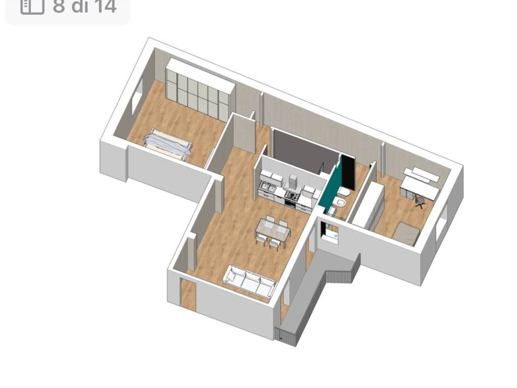 Appartamento a Foggia in Via Lustro, 39 - Foto 2