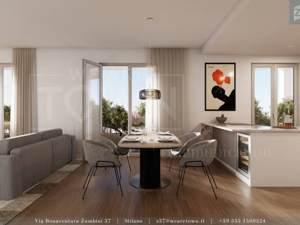 Appartamento a Milano in Via Bonaventura Zumbini, 37 - Foto 4
