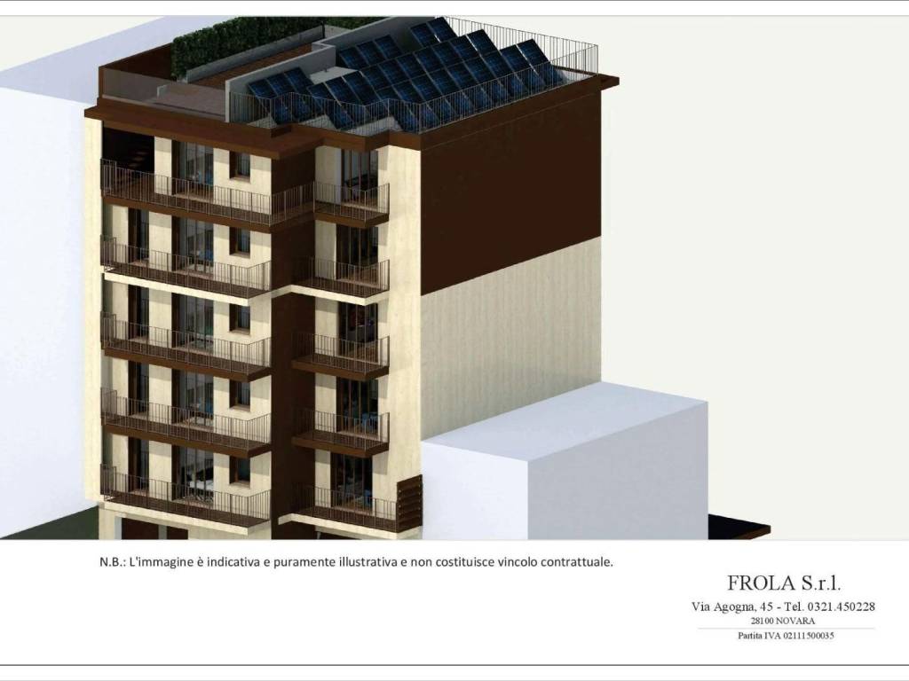 Appartamento a Novara in Via Costantino Perazzi, 34 - Foto 5