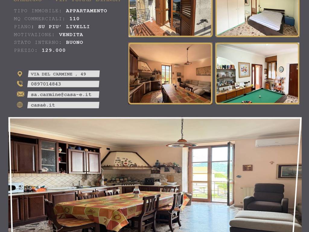 Appartamento a Salerno in Via Torre Bianca, 19 - Foto 2