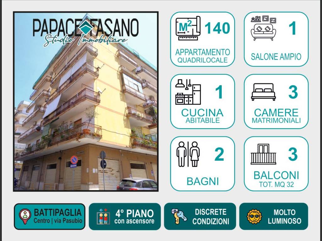 Appartamento a Battipaglia in Via Pasubio, 45 - Foto 4