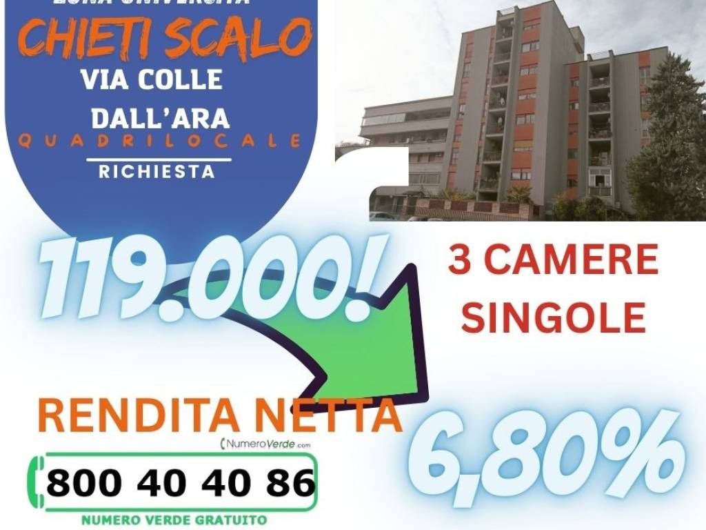 Appartamento a Chieti in Via Colle dell'Ara - Foto 2
