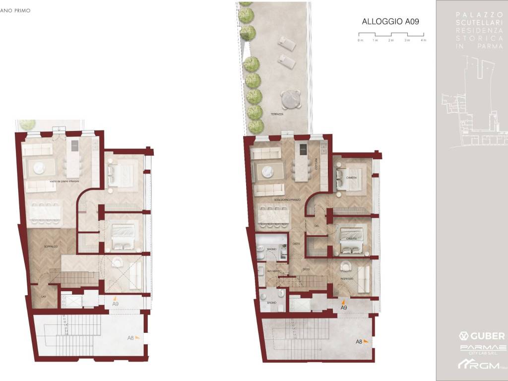Appartamento a Parma in Vicolo Scutellari, 4 - Foto 2