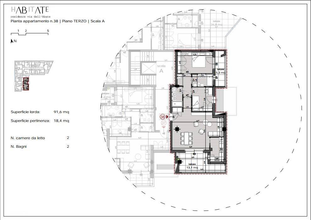 Appartamento a Lecce in Via Domenico Cimarosa, 68 - Foto 2