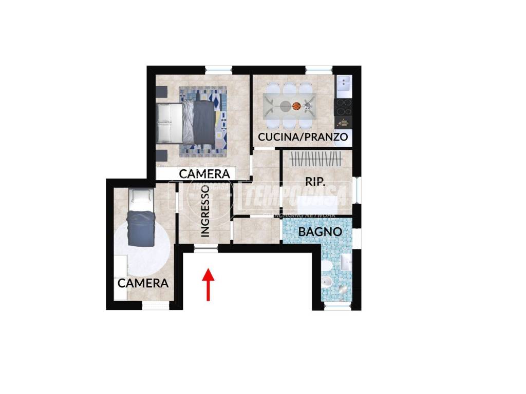 Appartamento a Fermo in Via TOSCANINI 14 - Foto 2