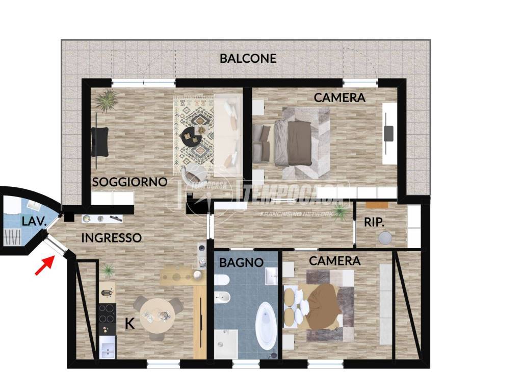 Appartamento a Fermo in Via tiro a segno 92 - Foto 3