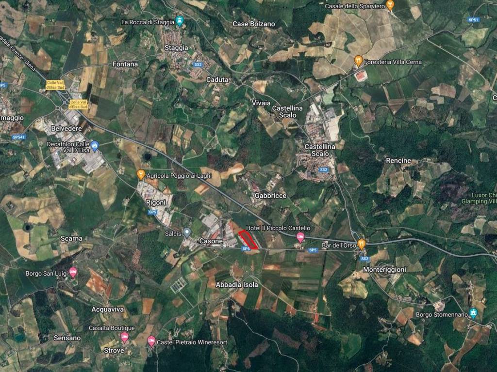 Terreno a Monteriggioni in Strada Provinciale Colligiana - Foto 2