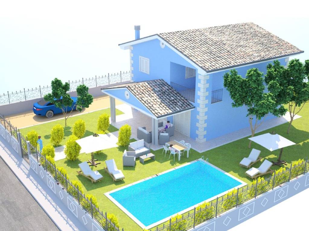 Villa a Pedaso in Via Giovanni Falcone e Paolo Borsellino, 3 - Foto 5