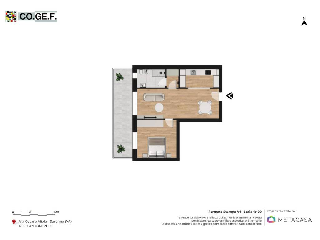 Appartamento a Saronno in Via Cesare Miola - Foto 2