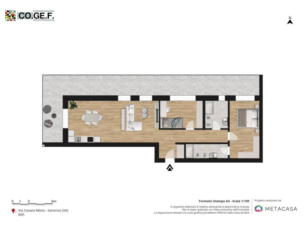 Appartamento a Saronno in Via Cesare Miola - Foto 2