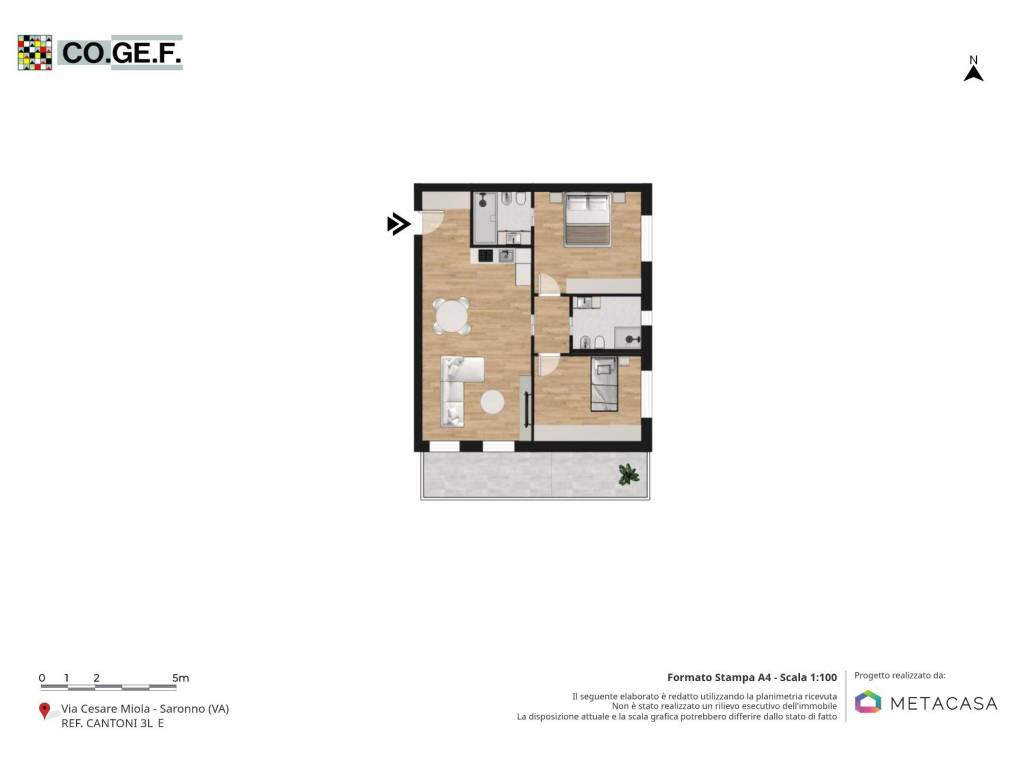 Appartamento a Saronno in Via Cesare Miola - Foto 2