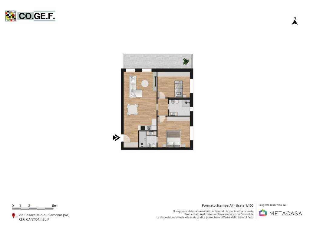 Appartamento a Saronno in Via Cesare Miola - Foto 2