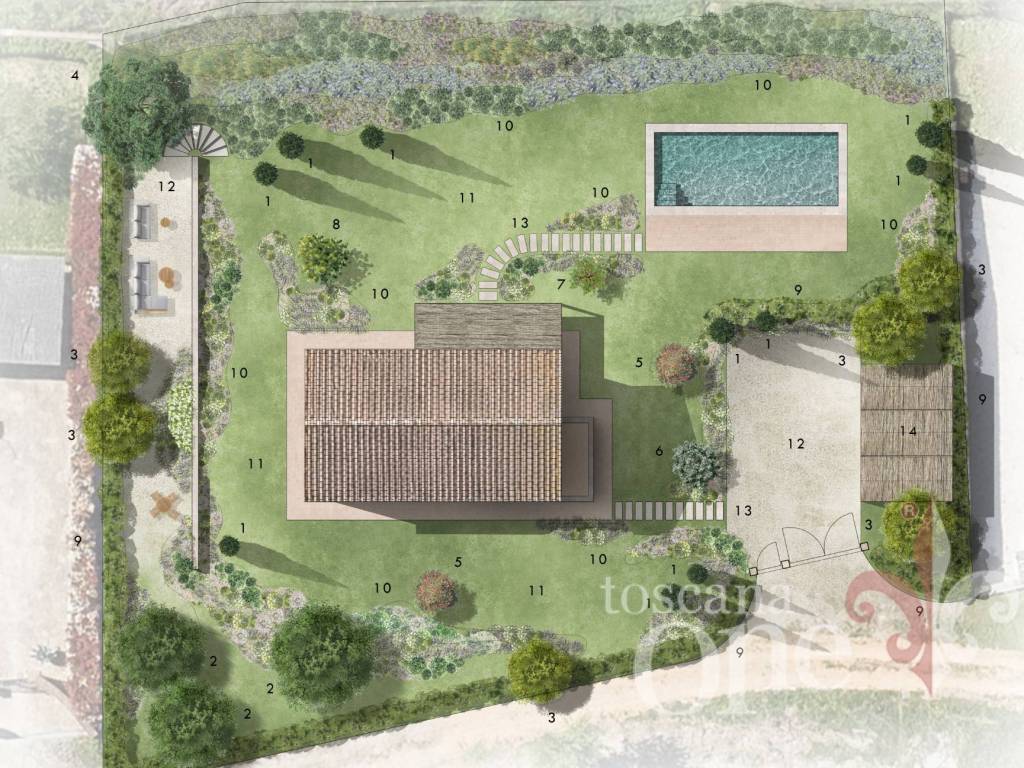 Villa a Montalcino in SP14, 242 - Foto 3