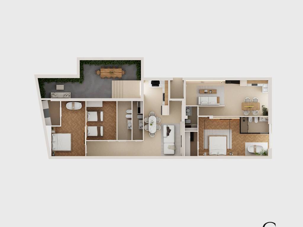 Appartamento a Lecce in Via Imperatore Adriano, 19 - Foto 5