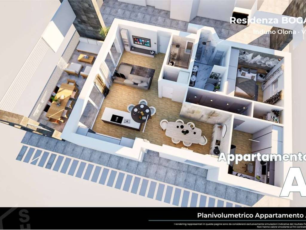 Appartamento a Induno olona in via olona , 61 - Foto 2