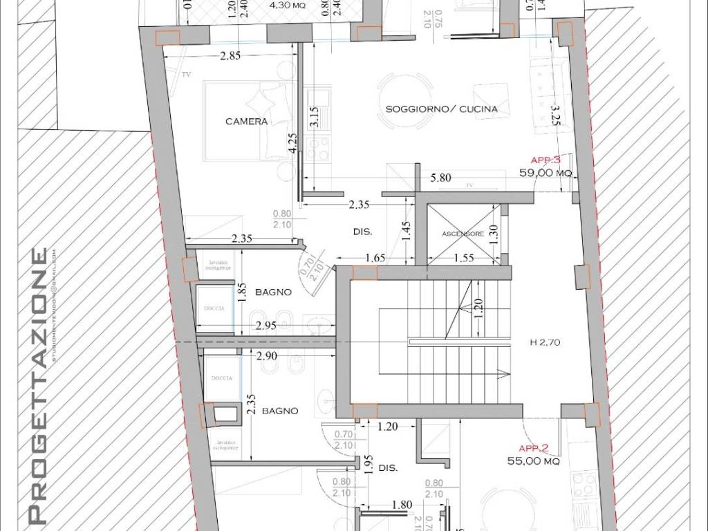 Appartamento a Civitanova marche in Corso Vittorio Emanuele, 17 - Foto 3