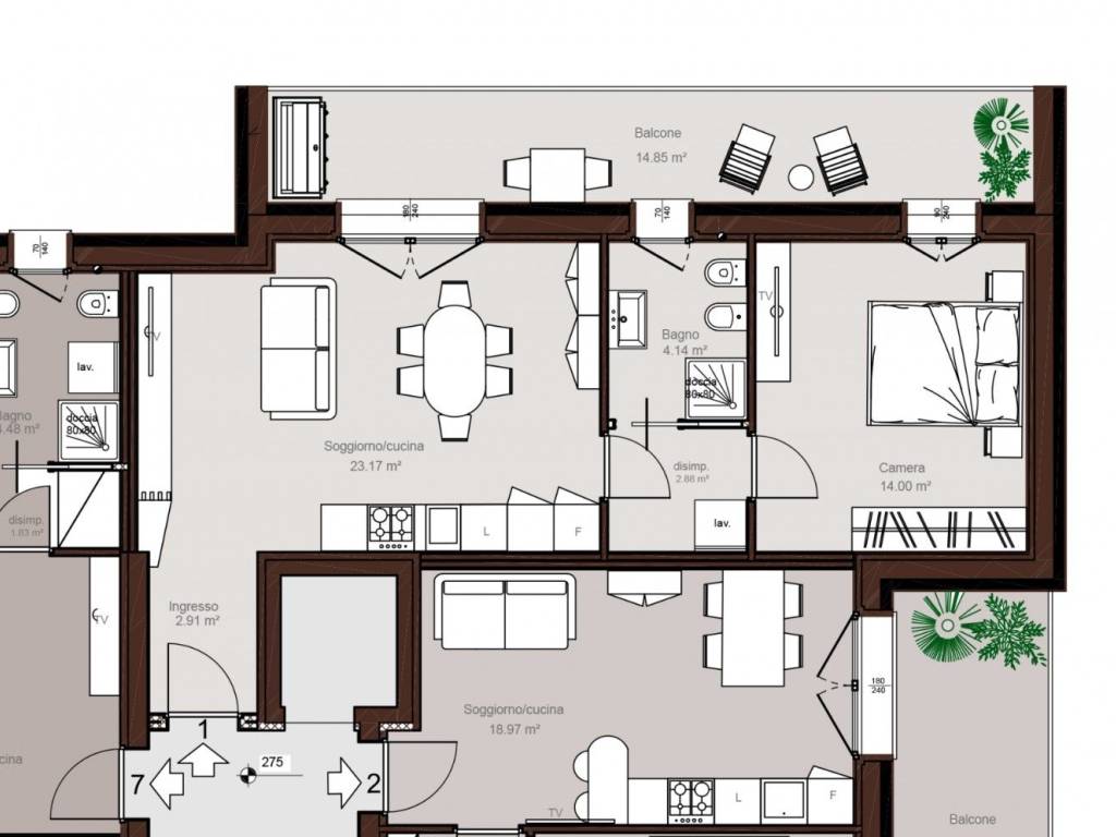 Appartamento a Verona in VIALE PALLADIO - Foto 3