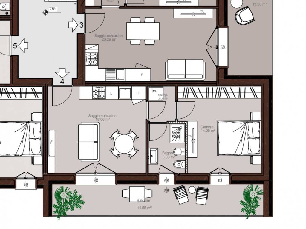 Appartamento a Verona in VIALE PALLADIO - Foto 2