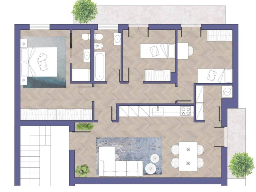 Appartamento a Verona in Via Farinata degli Uberti Tolosetto, 9 - Foto 5