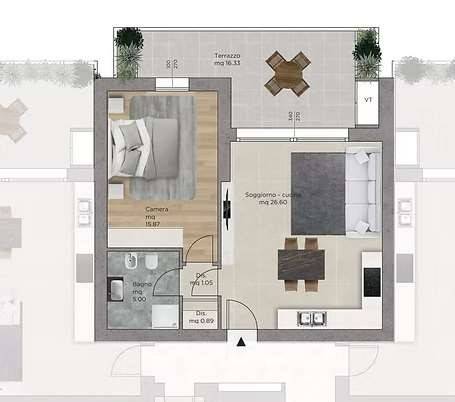 Appartamento a Rimini in Via Gianbattista Vico, Marebello - Foto 2