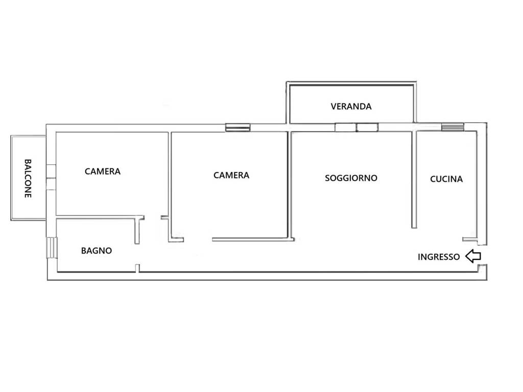 Appartamento a Verona in Via Luigi Negrelli, 59 - Foto 2